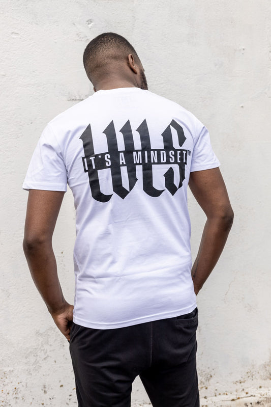 Levels® London Signature - It's A Mindset™ Branded T-Shirt - White